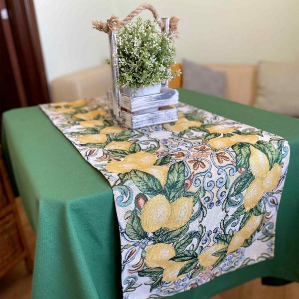 Дорожка (раннер) гобелен Lemon 35x100 см Прованс 