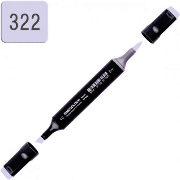 Маркер спиртовой FINECOLOUR EF102-322N чернослив 