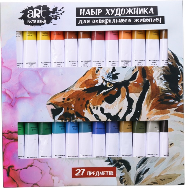 Набір художника 27 шт Nota Bene LKKT21024