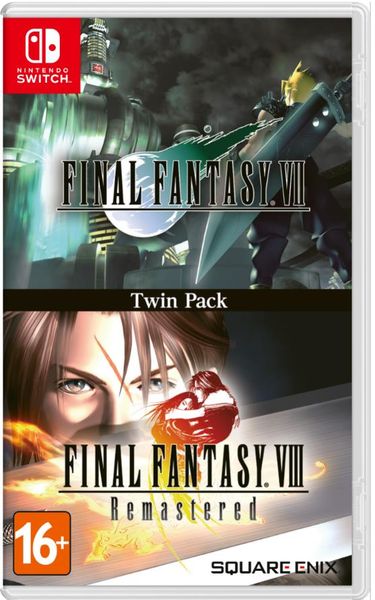 Игра NINTENDO Switch Final Fantasy VII & Final Fantasy VIII Remastered SFF78HRU01