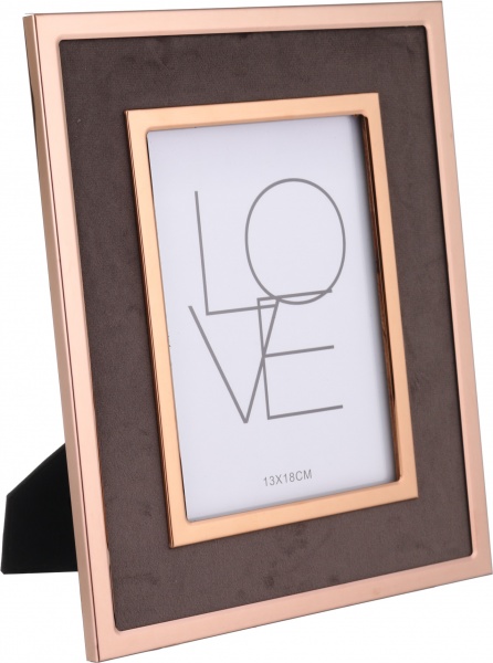 Рамка для фото Grey 1 фото 13х18 см коричневий 