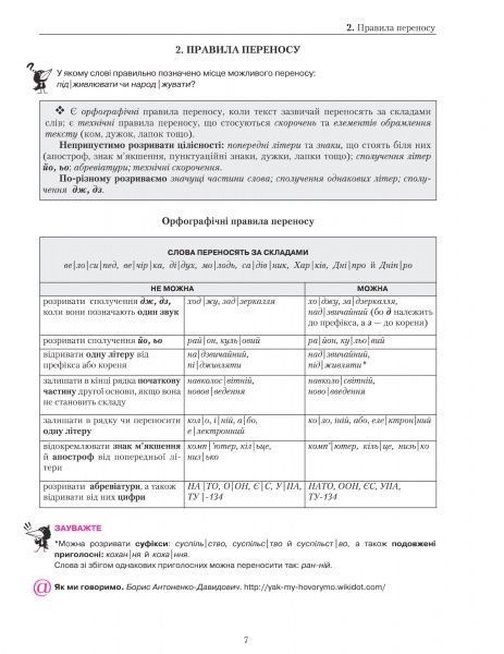 Книга Александр Авраменко «Українська мова. Правопис у таблицях, тестові завдання. Доповнене видання» 978-617-7563-04-3