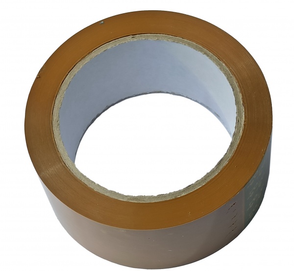 Клейкая лента скотч коричневый 48 мм 100 м 40 мкм