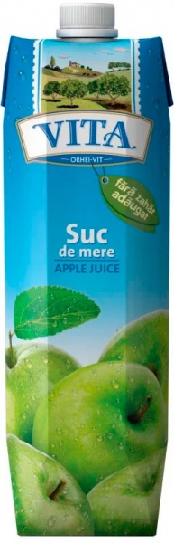 Сок Vita яблочный 1л 
