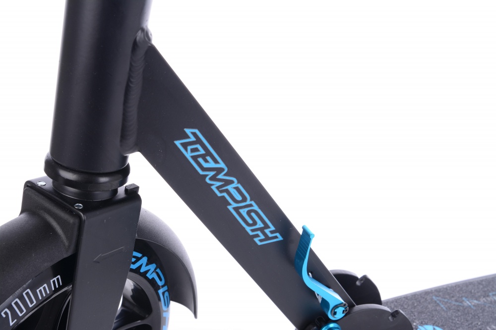 Самокат Tempish NIXIN 200 AL черный с синим 1050000233/Blue