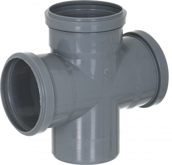 Хрестовина Інсталпласт d110x110 мм 90°