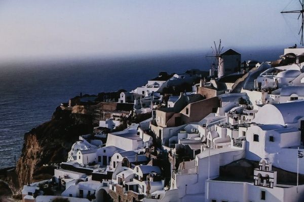 Репродукція Панорама міста Греція 00017 96x48 см 