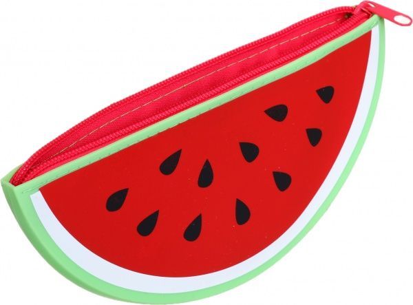 Пенал Арбуз 19,5*9,5*2,8 см разноцветный