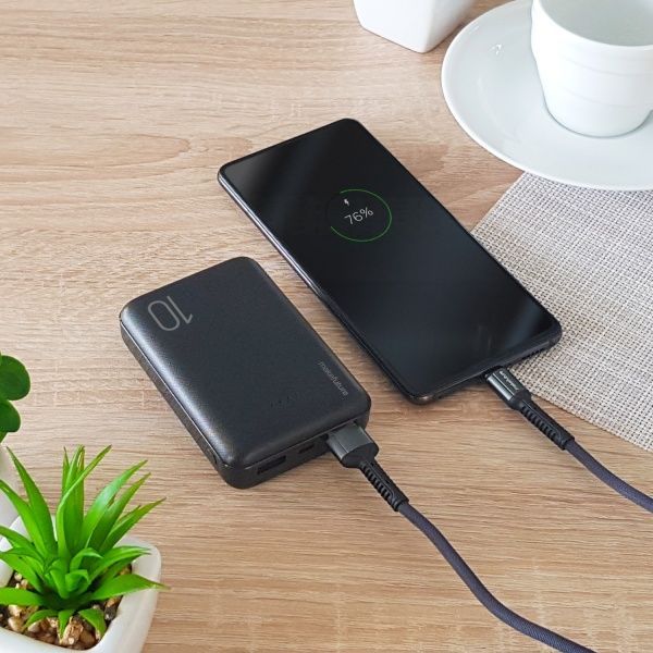 Универсальная мобильная батарея MakeFuture 10000 mAh (MPB-101BK) Black 