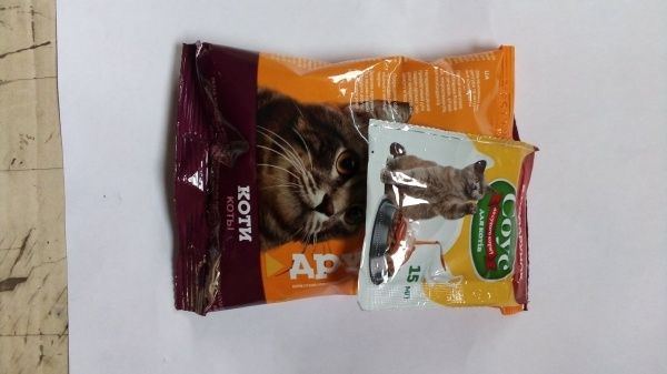 Корм Для друга с курицей 100 г + соус