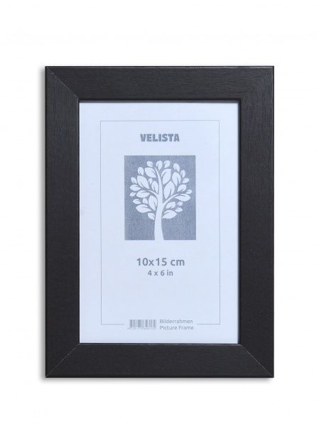 Рамка для фотографії зі склом Velista 20BW-86888v 21х30 см чорний 
