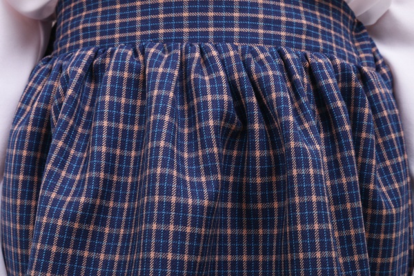 Юбка школьная 4454/3 Sasha р.128 синий 