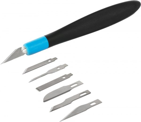 Набір для моделювання 2043 DAFA килимок самовідновлювальний, ніж макетний, 6 змінних лез