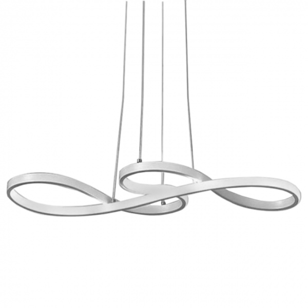 Люстра світлодіодна Eurolamp A13 60 Вт білий LED-LR-60-A13 