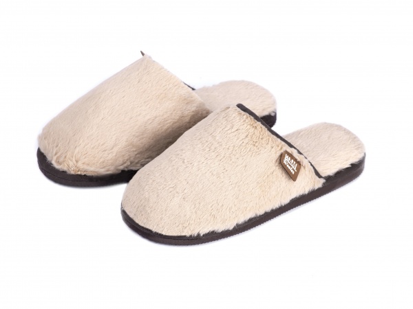 Капці домашні Twins HS-OZ хутро р. 40 бежевий 