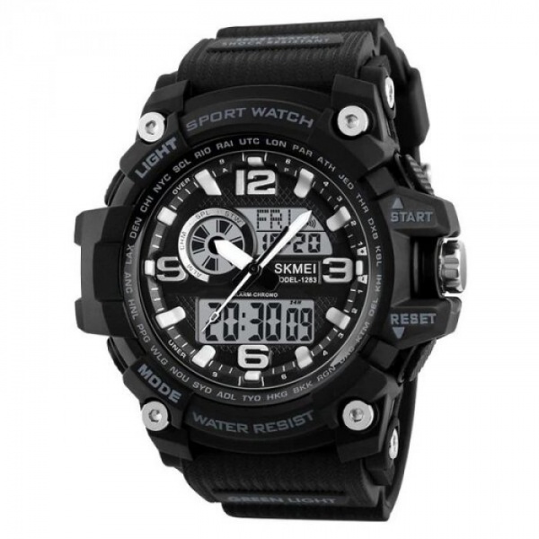 Годинник тактичний Disel Black Skmei black (NULL) — фото 1