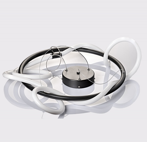 Люстра светодиодная Berger 1x80 Вт черный 7006-PL-80 Black 