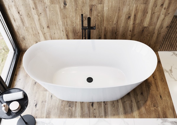 Ванна акрилова Cersanit INVERTO OVAL 170x80 см