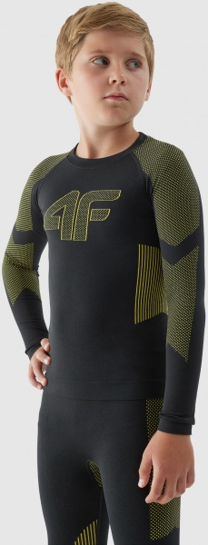 Комплект термобелья 4F SEAMLESS UNDERWEAR M094 4FJAW23USEAM094-20S р.158 черный