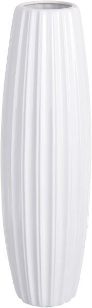 Ваза Киото-2 Белая Н 46 см Наша Кераміка