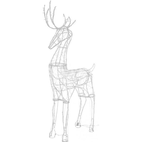 Светодиодная фигура декоративная Олень 720 LED 2.4 м