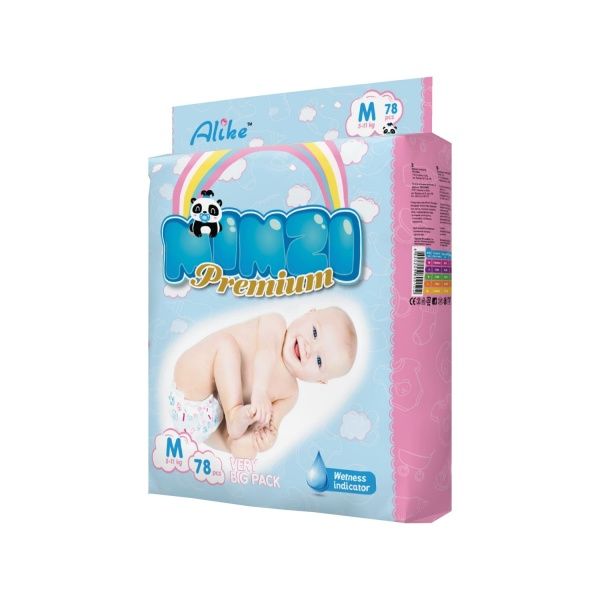 Подгузники Mimzi M 5-11 кг 78 шт.