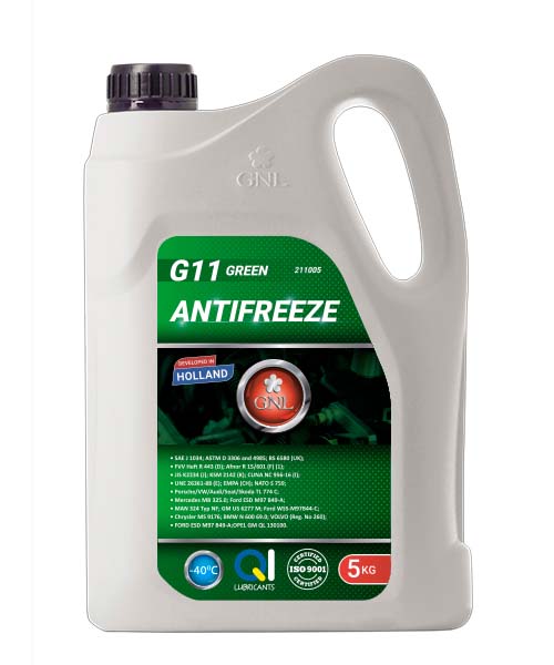 Антифриз GNL G11 -40°C 5л зеленый 