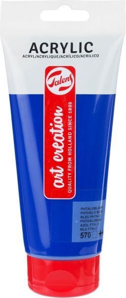 Краска акриловая (570) Синий ФЦ 200 мл Talens Art Creation Royal Talens