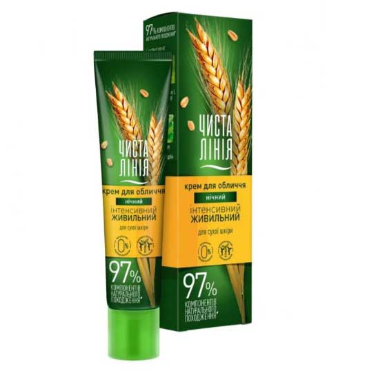 Крем ночной Чистая Линия Интенсивный питательный 40 мл