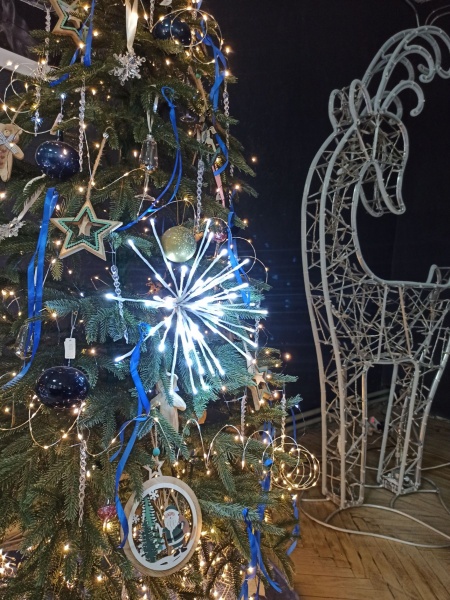 Декорация новогодняя Blachere Бенгальский огонек встроенный светодиод (LED) 64 ламп 30 см 