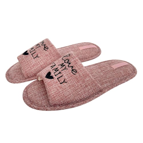 Капці домашні Twins HS-VL (арт.300) з вишивкою 9027 р.40/41 пудровий 