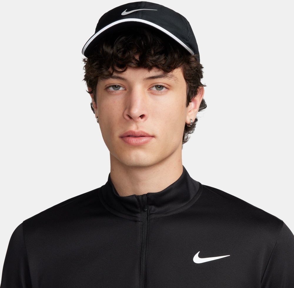 Кофта Nike M NK DF PACER TOP HZ FQ2494-010 р.L чорний