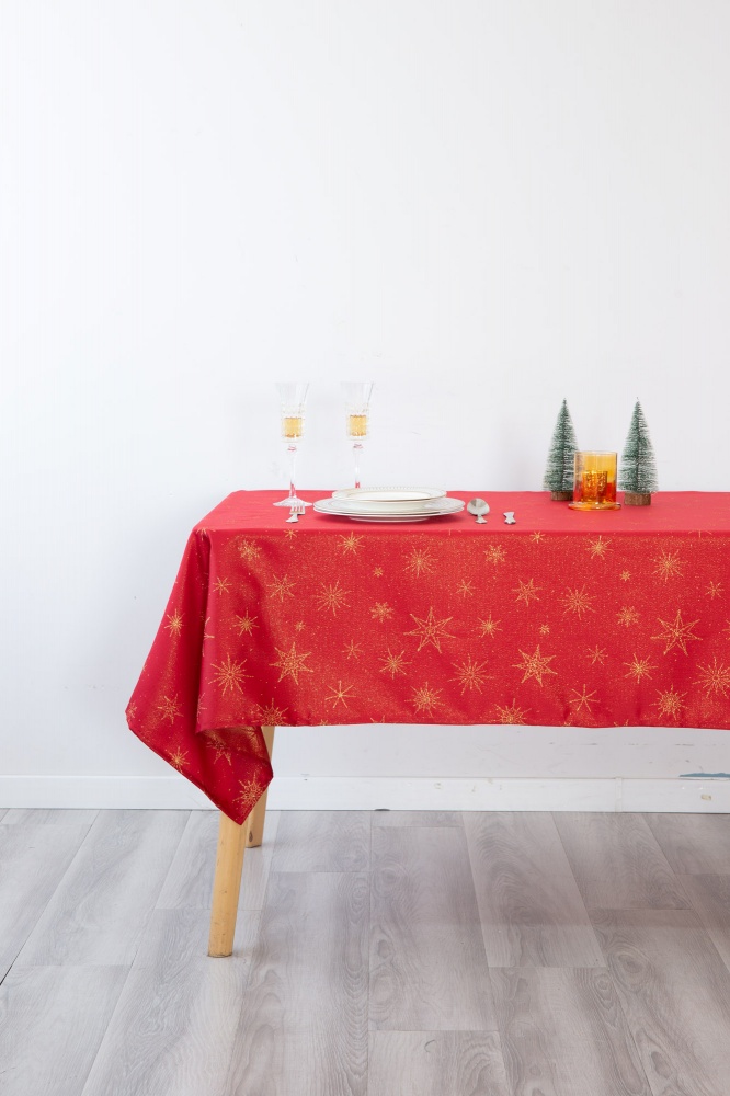 Скатерть Catania 140x180 см красный Sensio