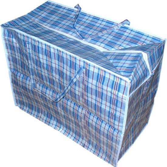 Сумка господарська П5 клітинка 550x600x250 мм синій
