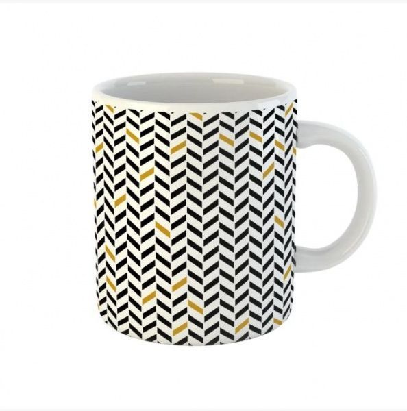 Чашка Black&Gold «Моя кружка» Be Happy