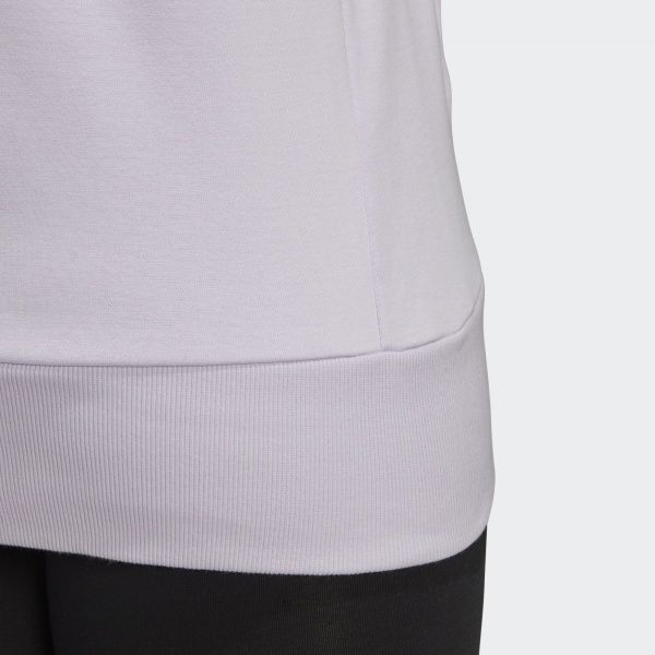 Джемпер Adidas W BOS LONG HD FI4633 р. S фиолетовый