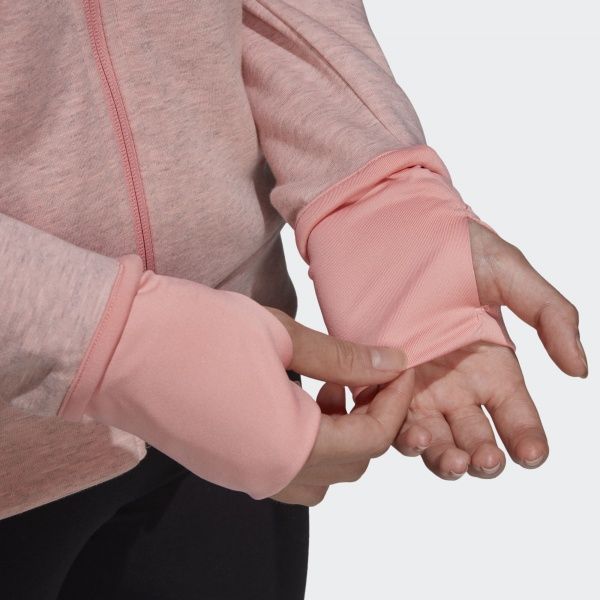 Джемпер Adidas W VER FZ HD FI4765 р. L рожевий