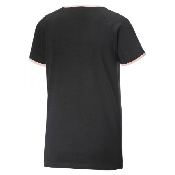 Футболка Puma Contrast Ringer Tee W 58405952 M чорний