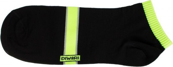 Шкарпетки Diwari ACTIVE 066 р. 44-45 чорно-салатовий 