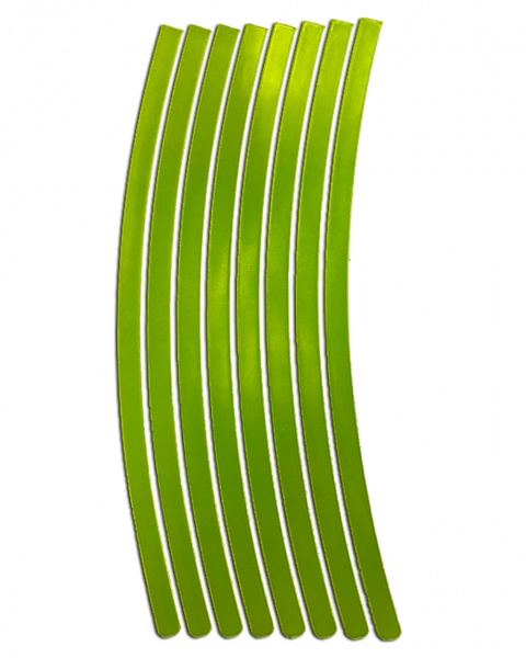 Светоотражатель LOOM LM-0011-yellow (наклейка для обода) 