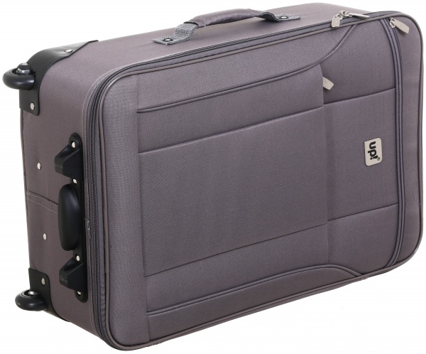 Чемодан 49 л серый KX22003 61х40х20 см 