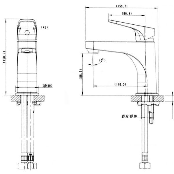 Набор смесителей Bravat Eler