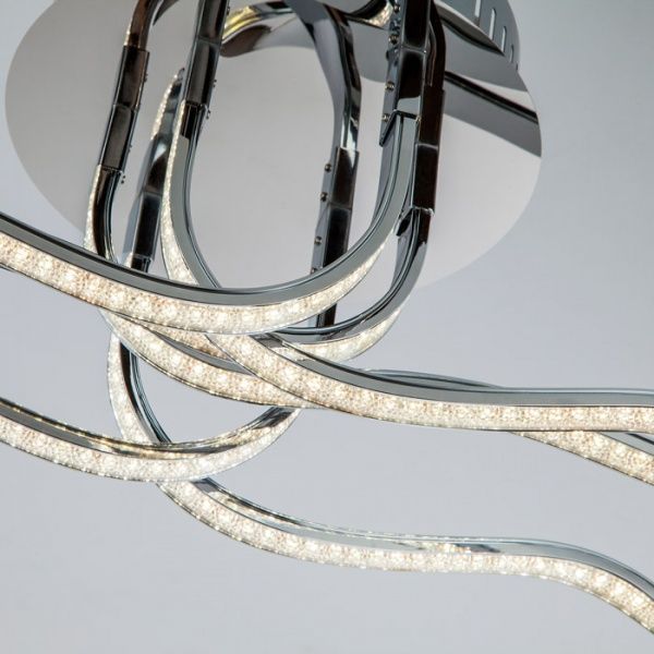 Люстра світлодіодна Strotskis Hi-Tech 54 Вт хром 90032/6 