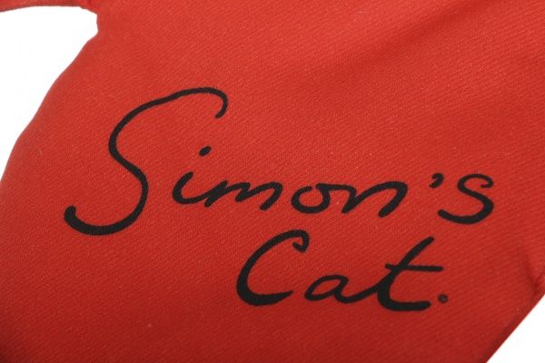 Перчатка-прихватка 2251960274019 18x32 см красный с серым Simon's Cat 