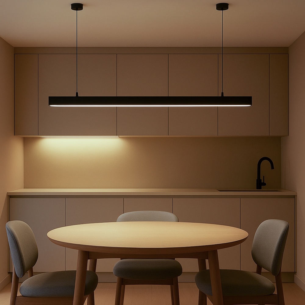 Светильник светодиодный LIGHT SET LELEKA LED L012 40 Вт IP20 черный 6929547665937