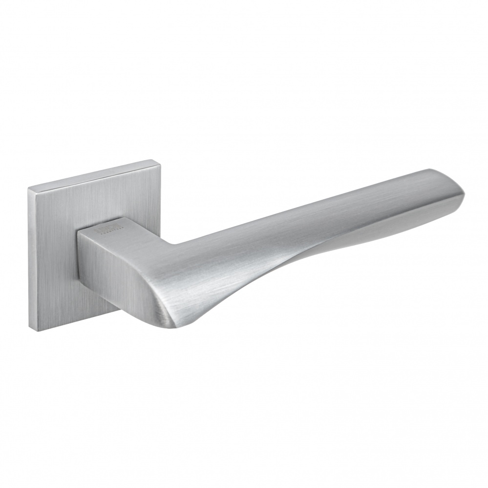 Ручка на розетці Linde A-2018 SC сатин хром