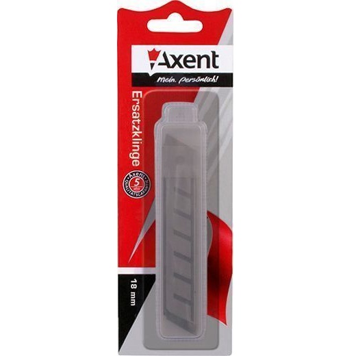 Лезвия сменные Axent 18 мм 10 шт. 6802-A 