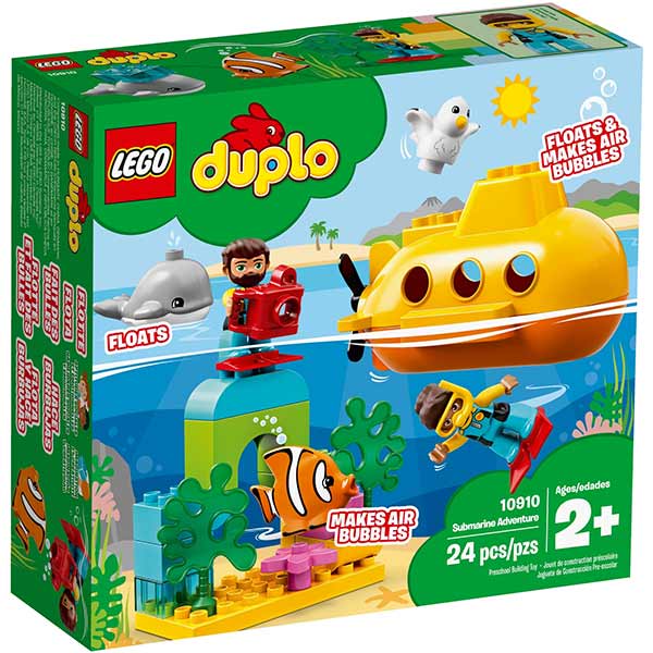 Конструктор LEGO Duplo Пригоди на підводному човні 10910