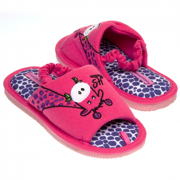 Капці дитячі для дівчинки Home Story р.24 рожевий 210254-13 