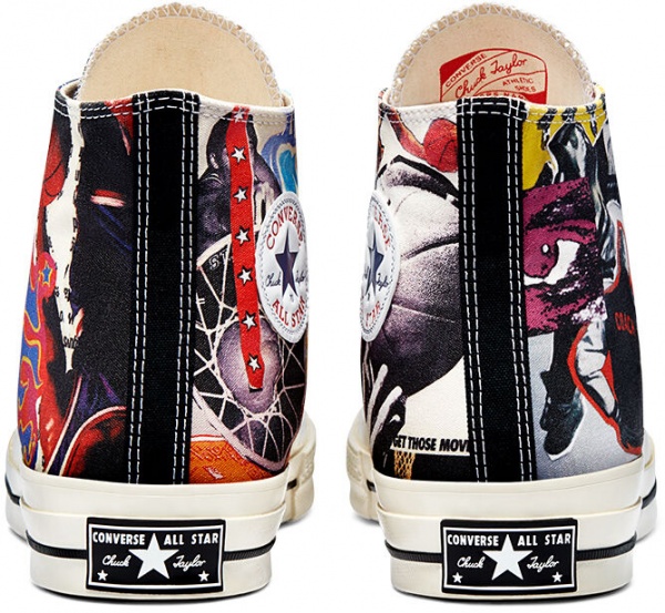 Кеды Converse CHUCK 70 HI 170680C р.US 10,5 разноцветный